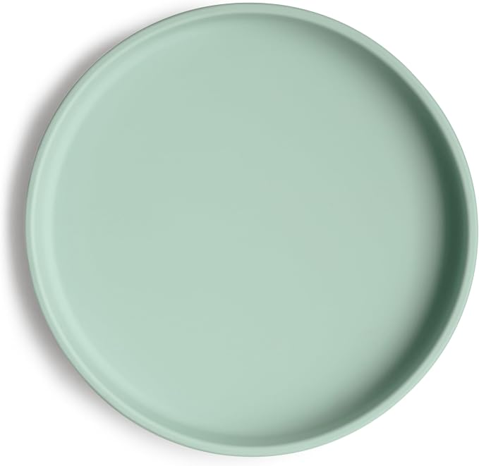 mushie Classic Silicone Suction Plate | BPA-Free Non-Slip Design by mushie