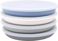 WeeSprout Bamboo Plates with Silicone Lids, Kid-Sized Dinnerware, Leftovers & by WeeSprout