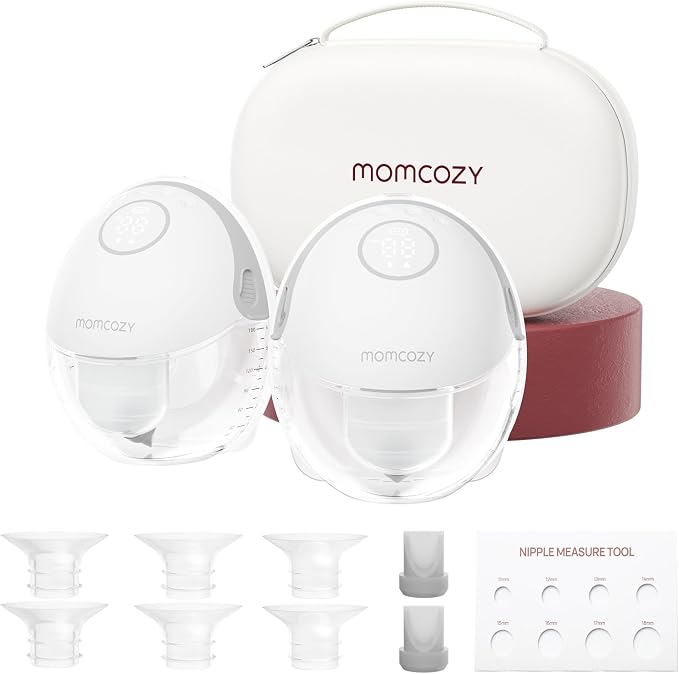 Momcozy Breast Pump Hands Free Mobile Style | M6, Wearable Breastfeeding Pump by Momcozy