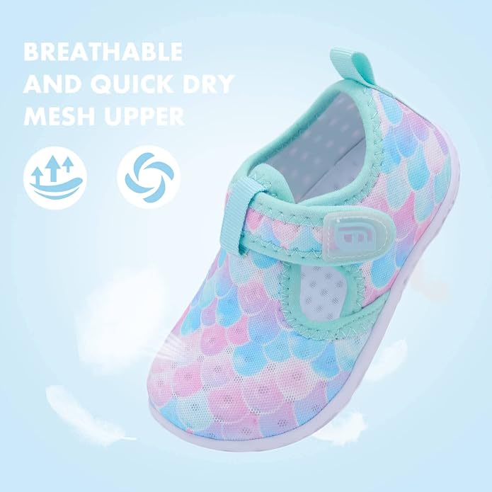 JOINFREE Baby Toddler Water Shoes Boys Girls Sandals Barefoot Kids Breathable - Image 3