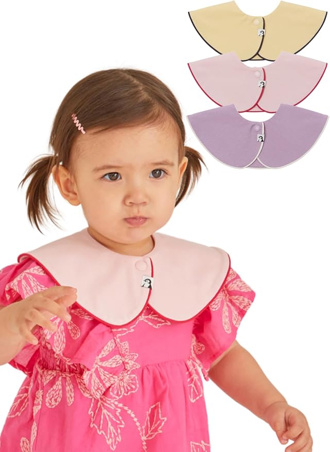 Konny Baby Bibs Set, 360 ​​° Rotate, Soft and Absorbent Bandana Drooling by Konny