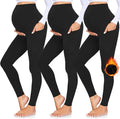 GROTEEN 3 Pack Women's Maternity Leggings by GROTEEN