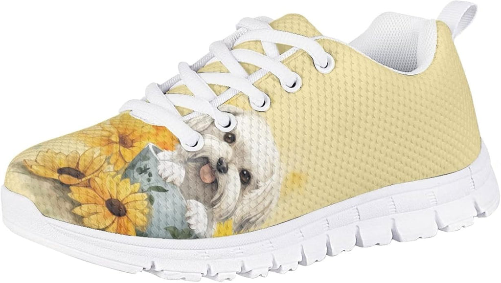 MARSVOVO First Shoes for Walking Boy Girl Athletic Lightweight Flexible Lace-up - Image 3