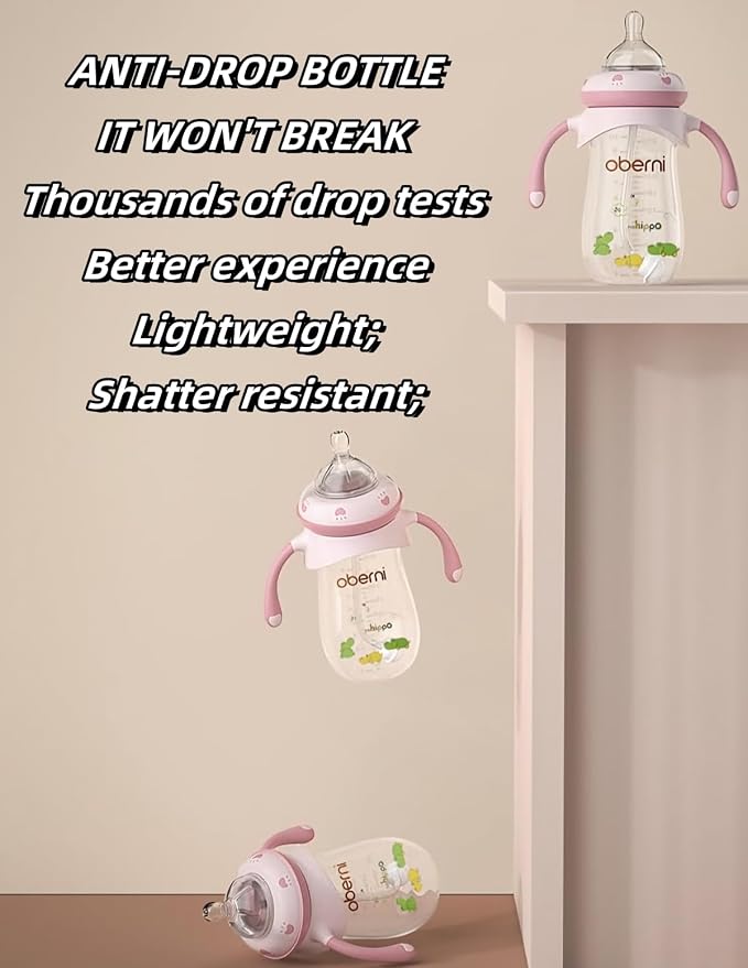 Baby Bottles, Weighted Straw Toddler Milk Bottles - Image 9