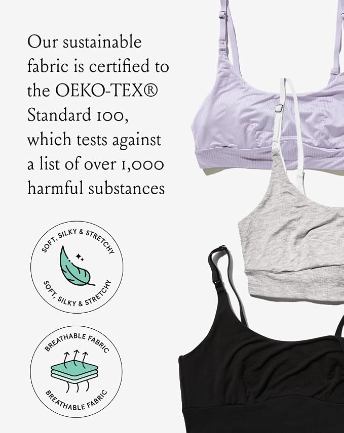 Bodily Everything Bra for Pregnancy, Nursing & Breastfeeding, Maternity & Sleep - Image 5