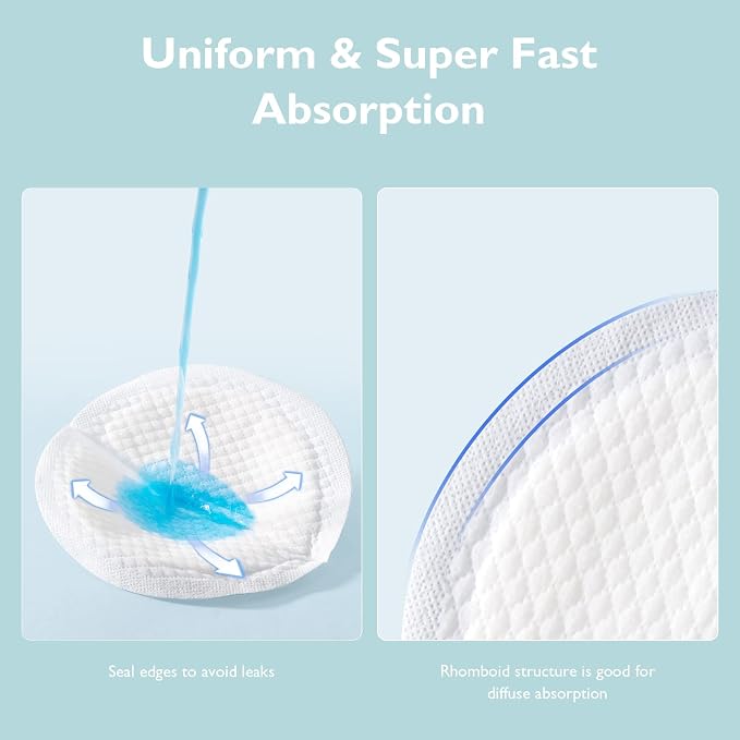 Momcozy Ultra-Thin Disposable Nursing Pads, Ultra-Absorbent and Breathable - Image 7