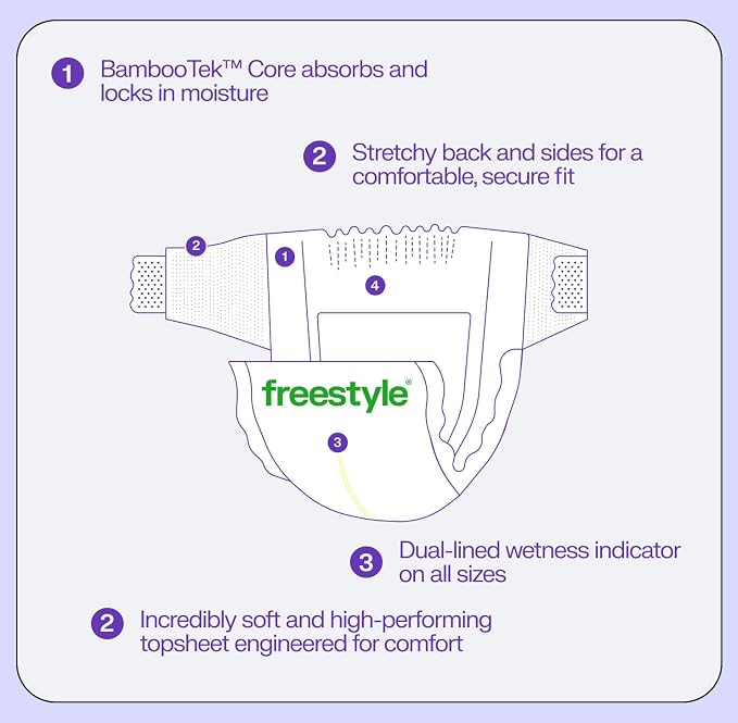 Freestyle BambooTek Diapers - Image 6