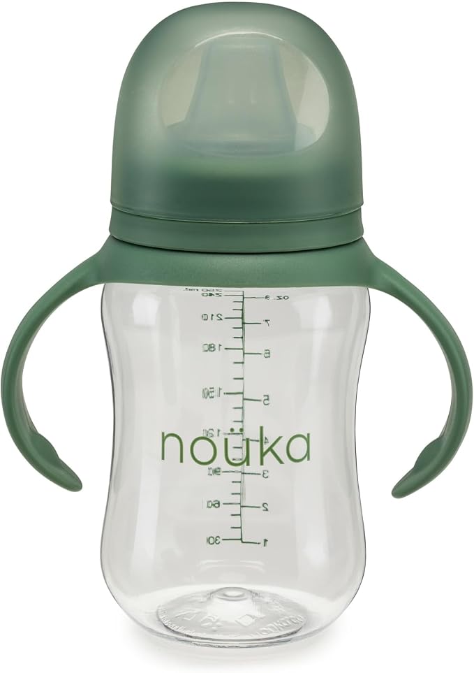 nouka Soft Spout Tritan Sippy Cup | Leak Proof and Easy Grip | Removable - Image 2