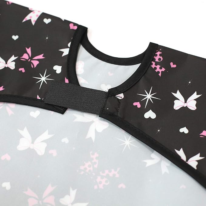 Long Sleeve Waterproof Bib for Toddlers – Feeding Smock for Baby Mealtime - Image 3