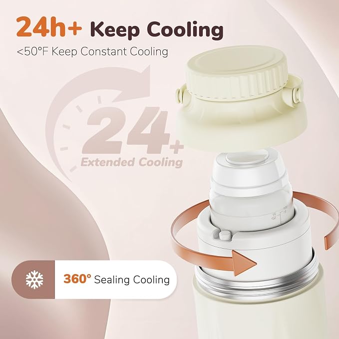 22oz Portable Breast Milk Cooler Bottle-Breastmilk Chiller - Image 3