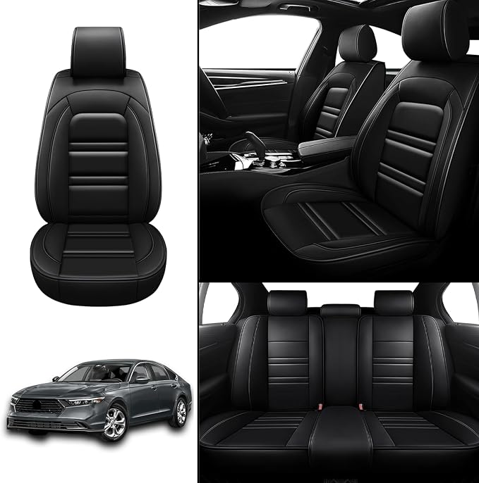 Seat Covers for Honda Accord 2003-2025 | 5-Seats Leather Seat Covers - Image 2