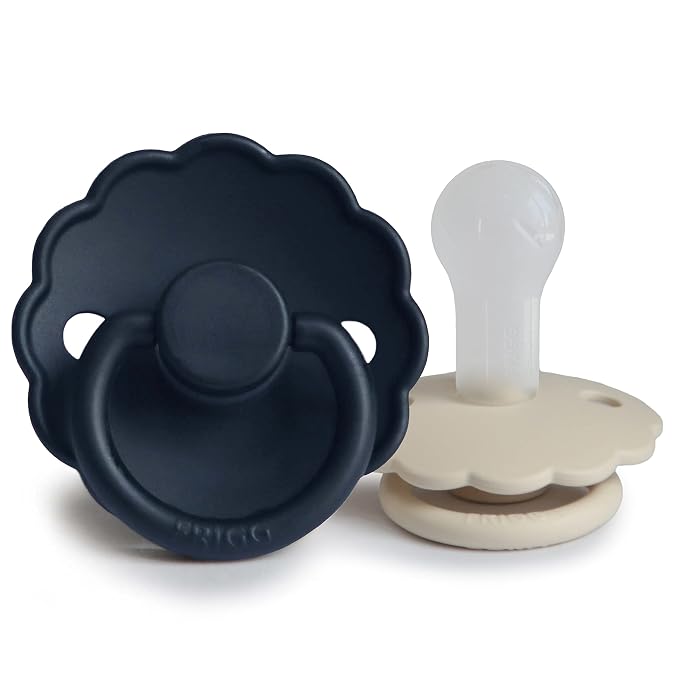 FRIGG Daisy SilkySoft Silicone Baby Pacifier | Made in Denmark | BPA-Free by mushie