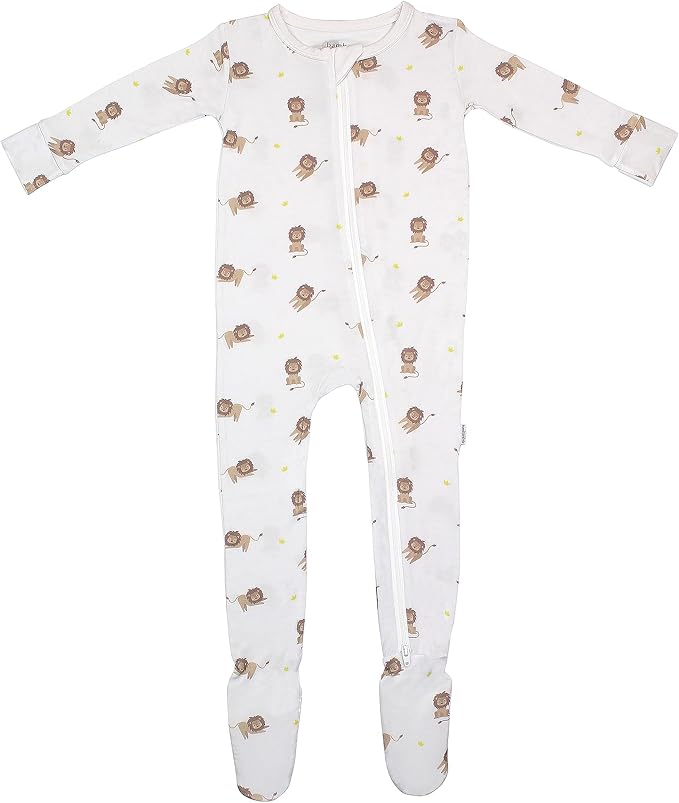 Bamboo Little Soft Baby Footie Pajamas, Baby Clothes, Newborn Sleepers by BambooLittle
