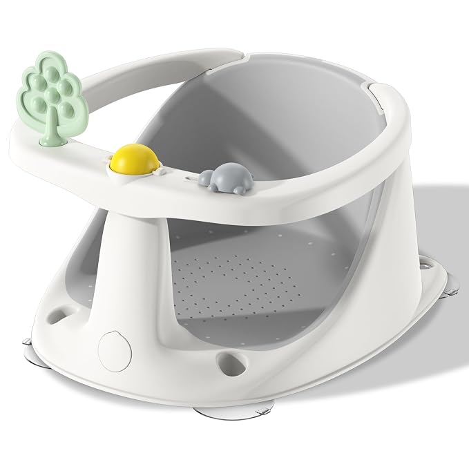 Baby Bath Seat for Babies 6 Months & Up, Non-Slip Bath Seats for Babies Sitting by RPTGH