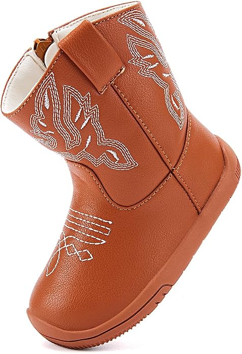 BMCiTYBM Baby Boys Girls Boots Infant Shoes First Walking Booties - Image 4