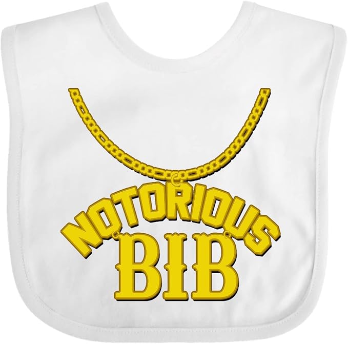 inktastic Notorious Bib Baby Bib by Inktastic