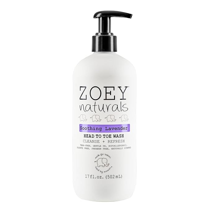 Zoey Naturals - Soothing Lavender Wash & Shampoo - Toddlers & Kids - by AbsolutelyNatural