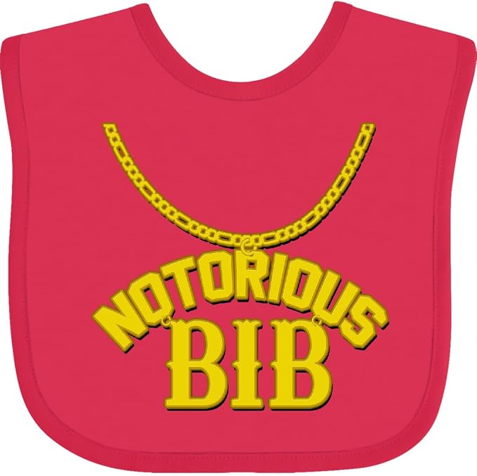 inktastic Notorious Bib Baby Bib by Inktastic