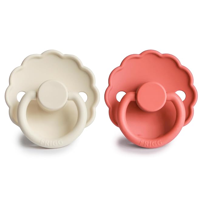 FRIGG Daisy Silicone 2-Pack Cream/Poppy - Image 2