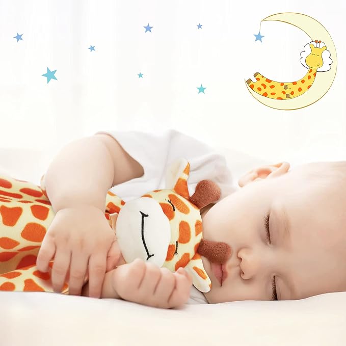 Pro Goleem Giraffe Loveys for Babies Soft Security Blanket Snuggle Toy Stuffed - Image 2