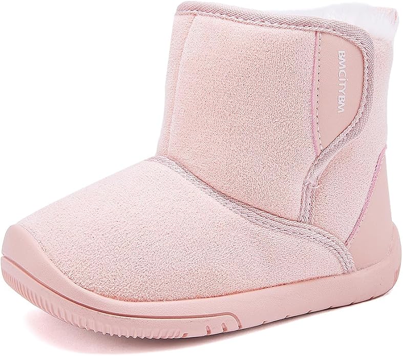 BMCiTYBM Girls Boys Snow Boots Warm Winter Fur Lined Baby Shoes by BMCiTYBM