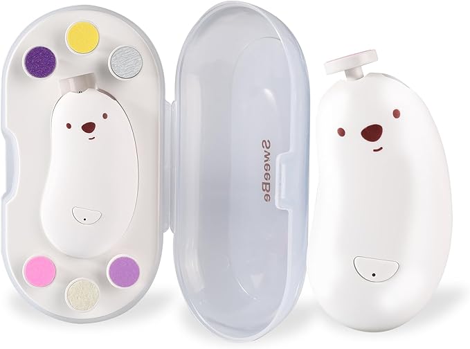 Baby Nail File Electric, Gentle Rechargeable Nail Trimmer, Baby Nail Clippers by Unknown
