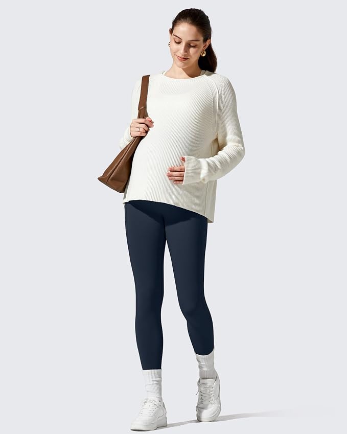 G4Free Barefeel Fleece Lined Maternity Leggings - Image 5
