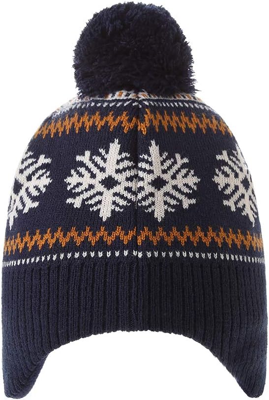 LMLALML Boys Winter Hat Earflap Knitted Beanie - Image 5