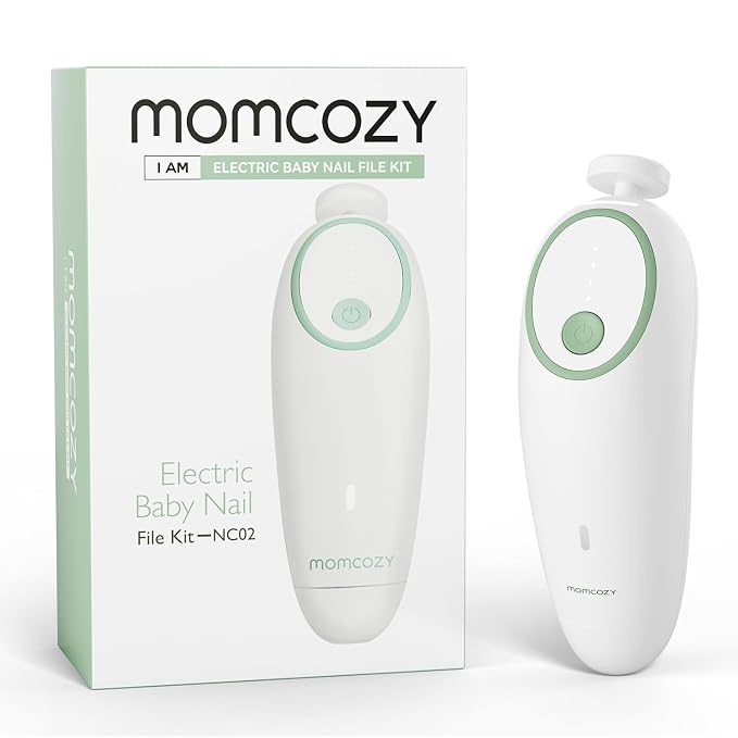 Momcozy Baby Nail File Electric, Gentle Baby Nail Trimmer Electric, Baby Nail - Image 9