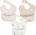Ali+Oli Smock Bibs for Babies, BPA-Free Oeko-Tex Certified, Waterproof Baby by AliOli
