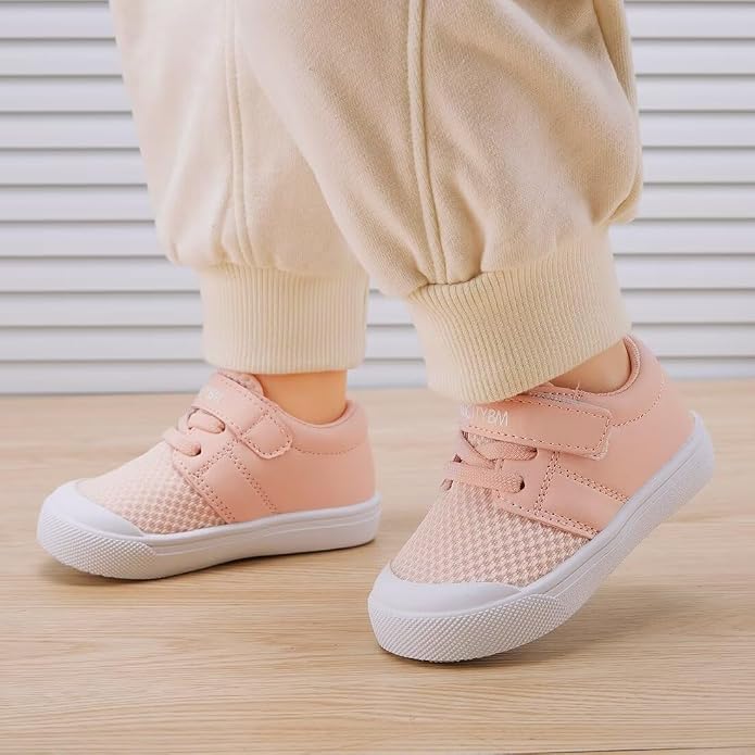 BMCiTYBM Baby Sneakers Girls Boys Lightweight Breathable Mesh First Walkers - Image 2