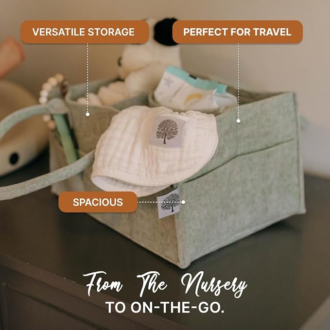 Parker Baby Diaper Caddy - Image 3
