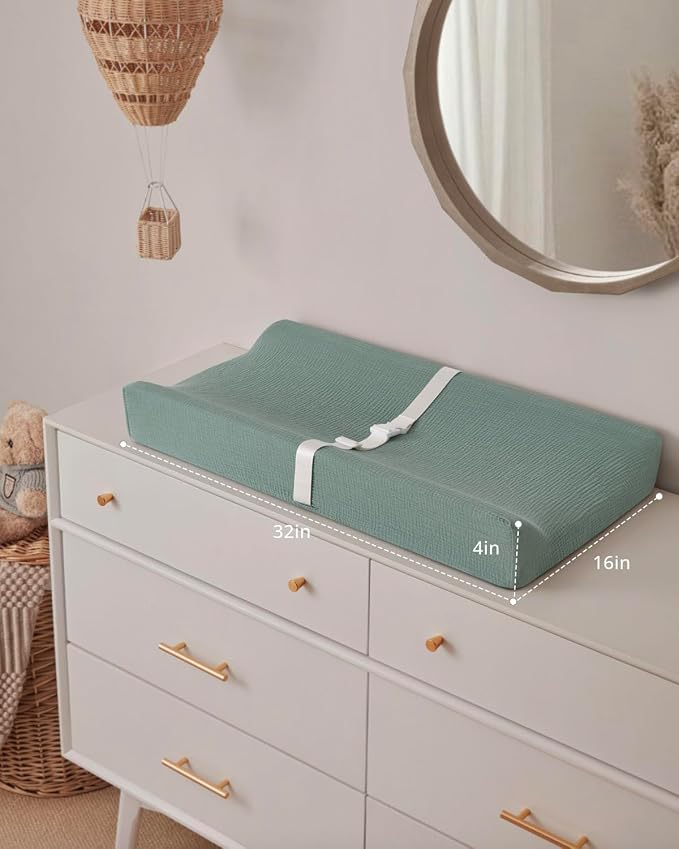 Blissful Diary Muslin Baby Changing Pad - Image 7