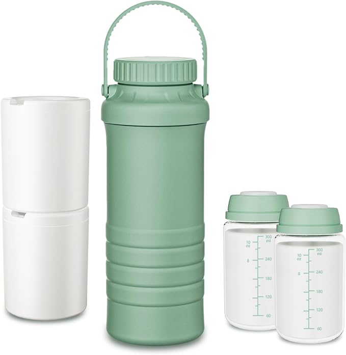 Portable Breast Milk Cooler Bottle - 22oz Breastmilk Chiller by Unknown