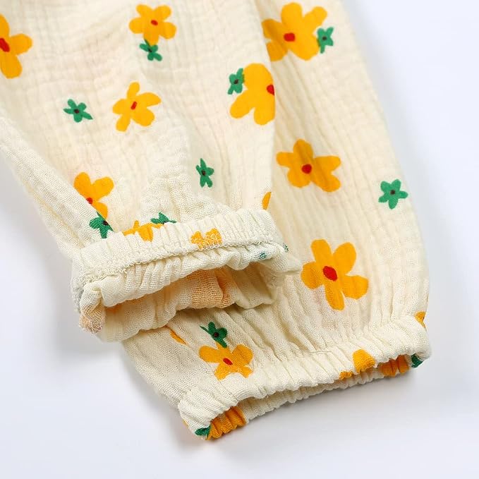 MYGBCPJS Baby Boys Girls Cotton Linen Trousers Kids Casual Ankle Pants Loose - Image 5