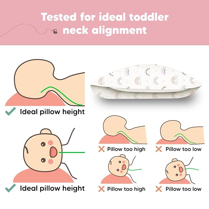 Toddler Pillow with Pillowcase - Image 6