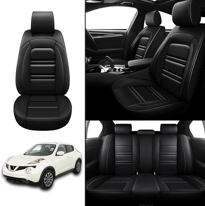 Seat Covers for Nissan Car Juke 2011-2017 | 5-Seats Leather Seat Covers - Image 2