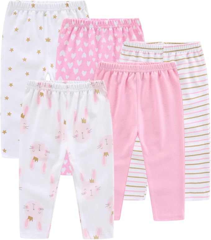 Newborn Layette Gift Set Bodysuits Pants - Image 3