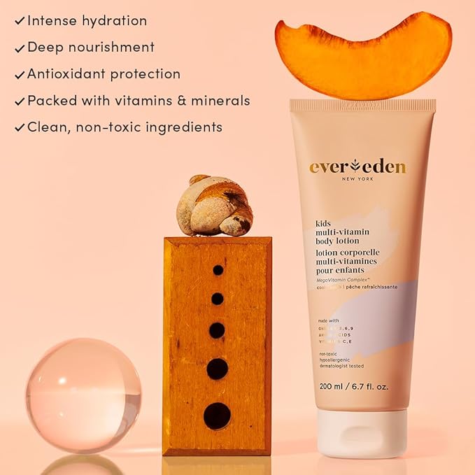 Evereden Kids Multi-Vitamin Body Lotion: Gentle & Non-Toxic Moisturizing Kids - Image 2