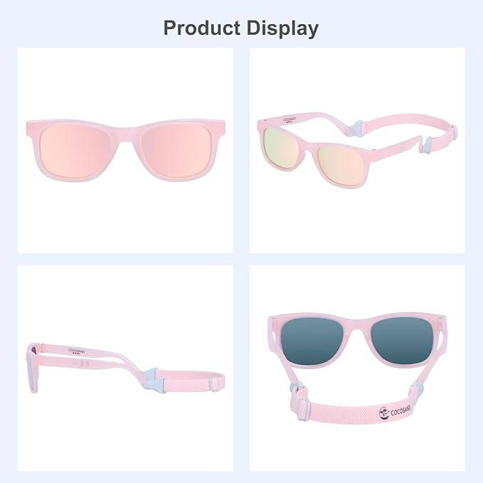 COCOSAND Flexible Baby Sunglasses - Image 6