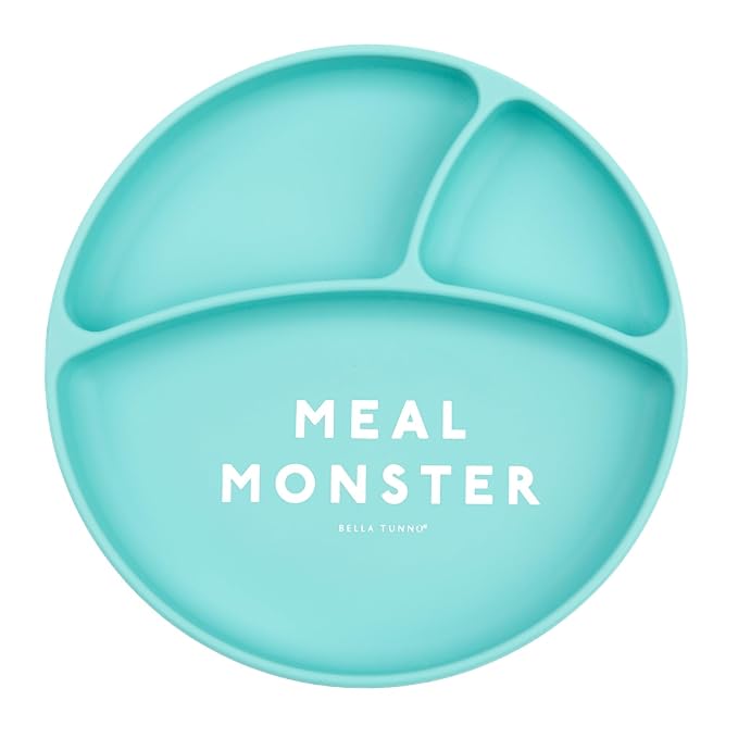 Bella Tunno Suction Plate for Babies & Toddlers, Self-Feeding Dish for Baby Led by BellaTunno