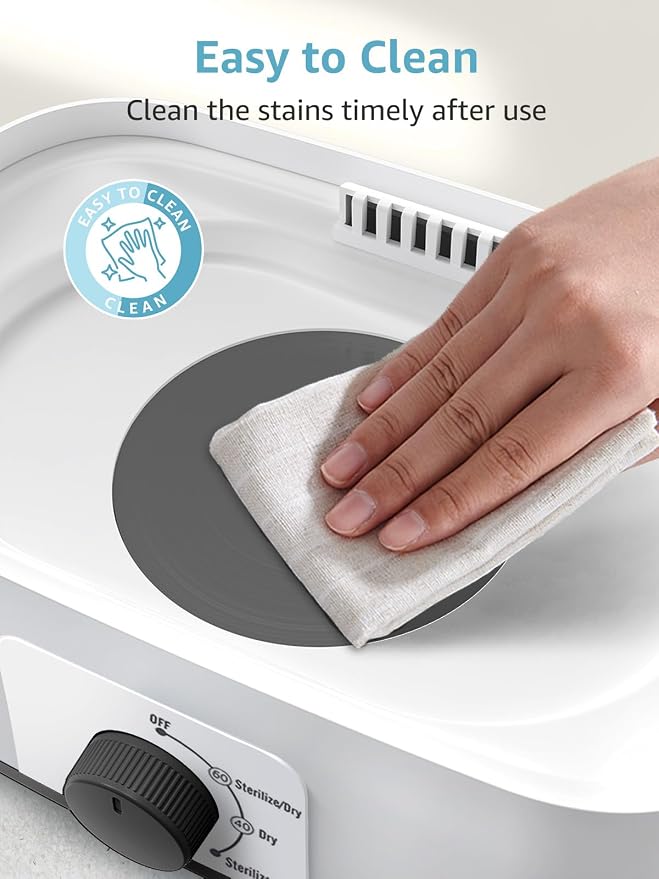 GROWNSY Adjustable 3 IN 1 Large Bottle Sterilizer and Dryer, Electric Steam - Image 8