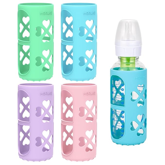 MORLIKE 4 Pack Silicone Sleeves Fit by MORLIKELIVING
