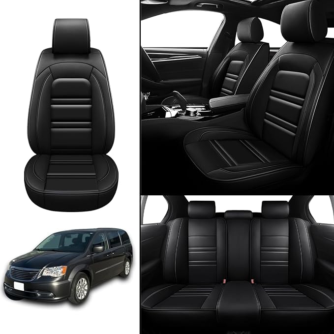 Seat Covers for Chrysler Car Town and Country 2000-2016 | 5-Seats Leather Seat - Image 2