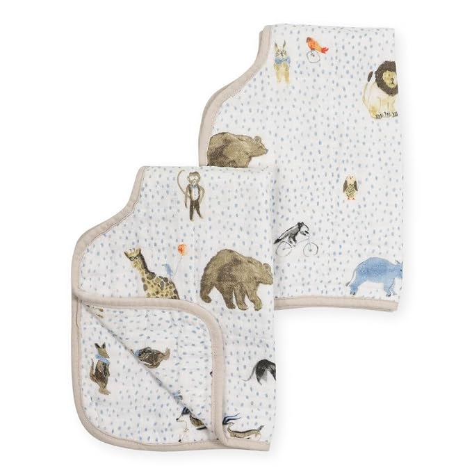 Little Unicorn Ultra-Absorbent Premium Burp Cloth 2 Pack | Soft on Baby's Skin by LittleUnicorn