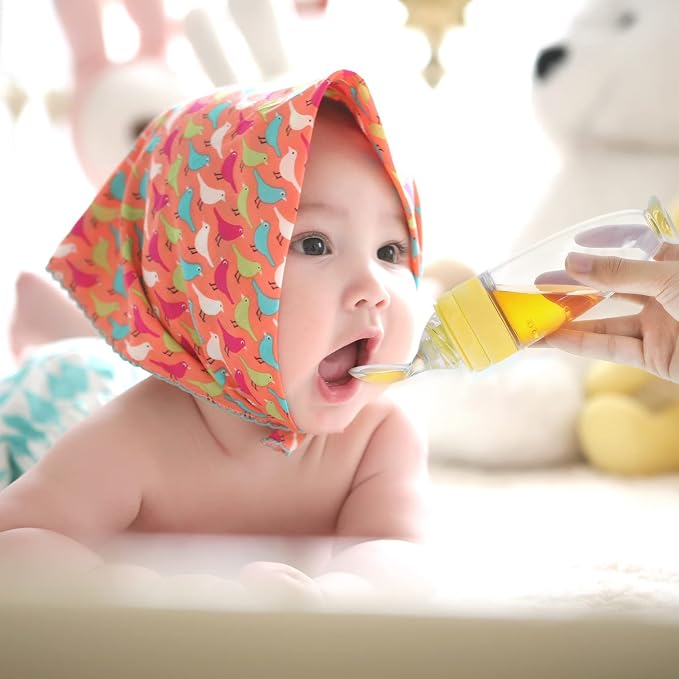 2 Pieces Silicone Baby Spoons Baby Feeding Spoon - Image 4