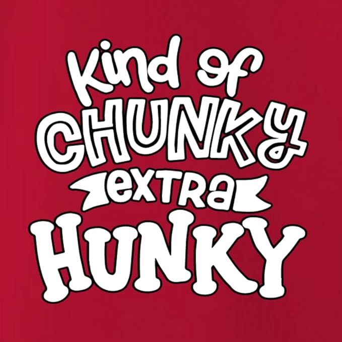 Wild Bobby Kind of Chunky Extra Hunky Humor Infant Premium Jersey Baby Bib - Image 2