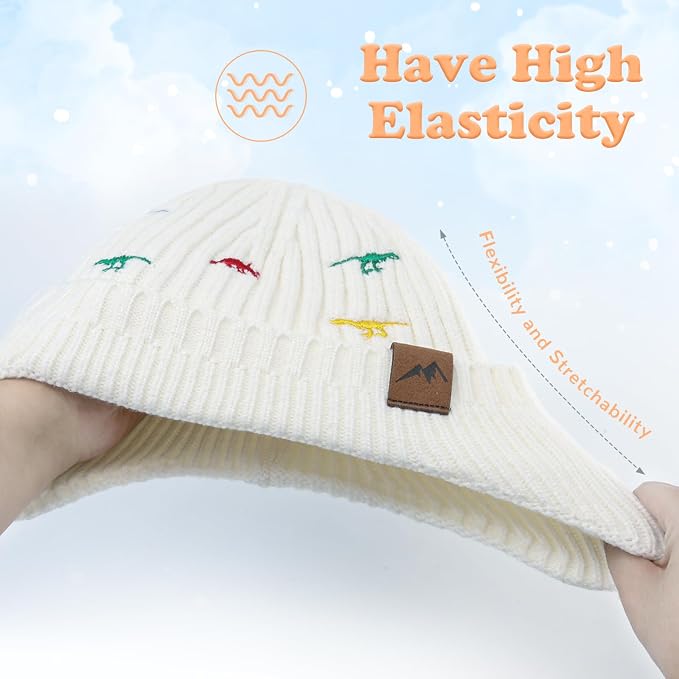 POXIMI Baby Boy Winter Hat Toddler Warm Beanie Girl Knit Hats - Image 2