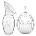 haakaa Manual Breast Pump for Breastfeeding 4oz/100ml and Shell Wearable Manual by haakaa