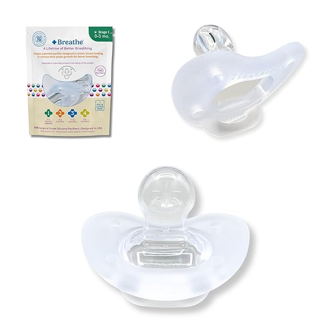 Breathe Baby Pacifier – Patented Design by Oralwise
